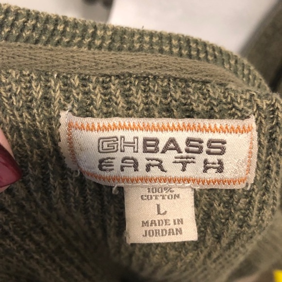 GH BASS Earth size large pair of mens sweaters - Picture 6 of 6